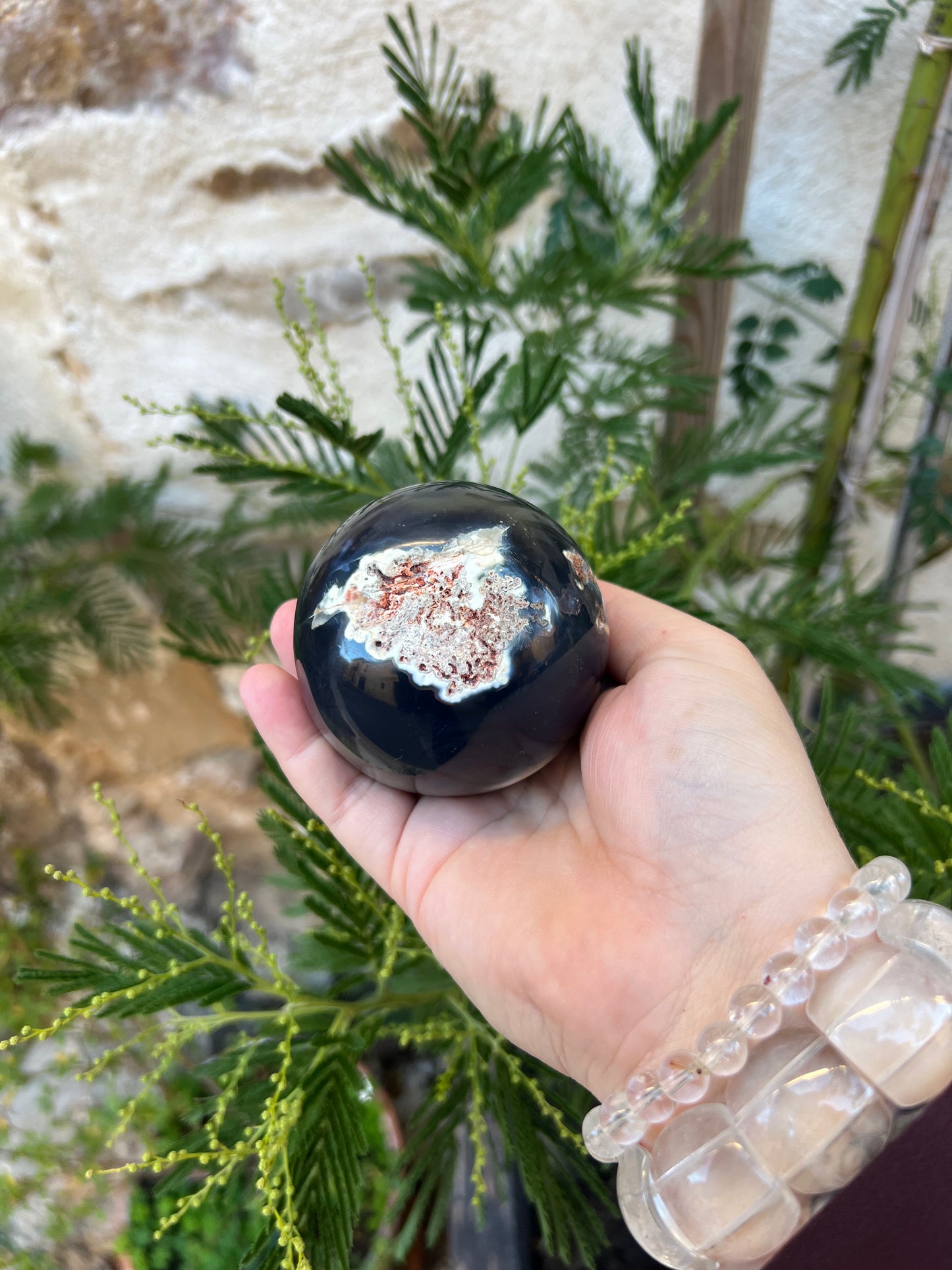 Sphère en Agate orque