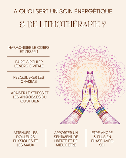 Séance énergétique & Lithothérapie à distance