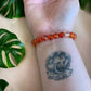 Bracelet en Cornaline facettée 8mm