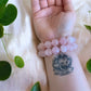 Bracelet en Quartz Rose 14mm
