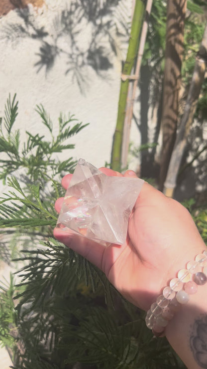 Merkaba en Cristal de roche