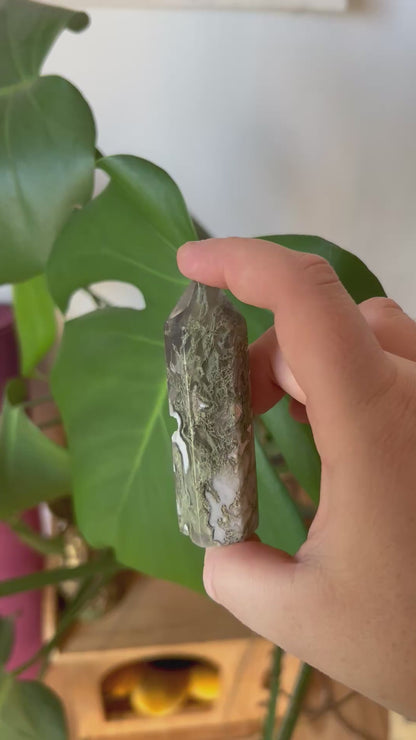 Pointe en Agate mousse