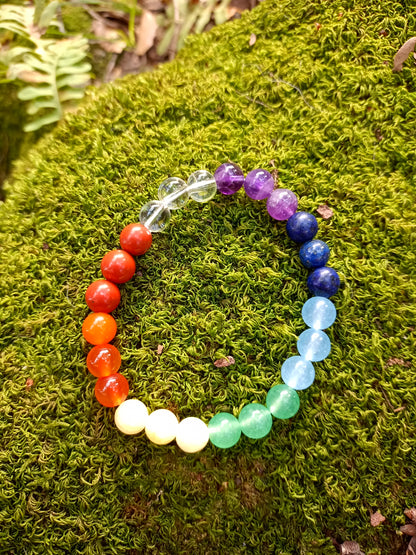 Bracelet 7 Chakras 8mm
