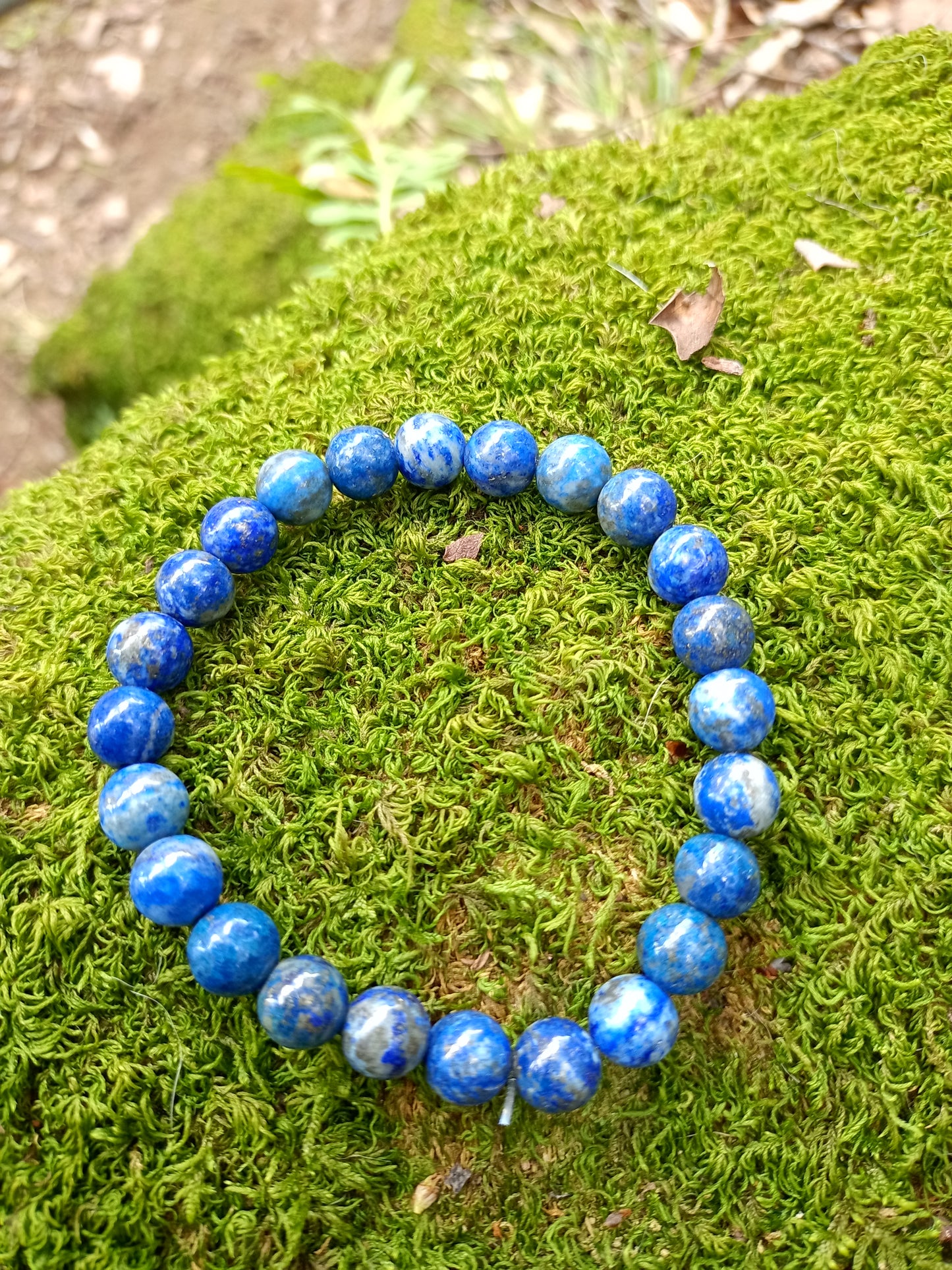 Bracelet en Lapis-Lazuli 8mm