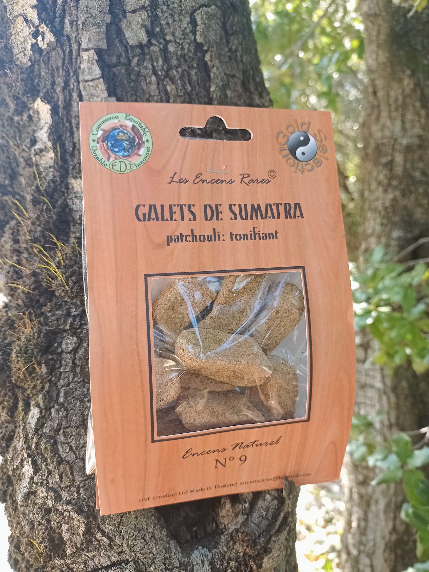 Encens rares n°9 Galets de Sumatra - Tonifiant