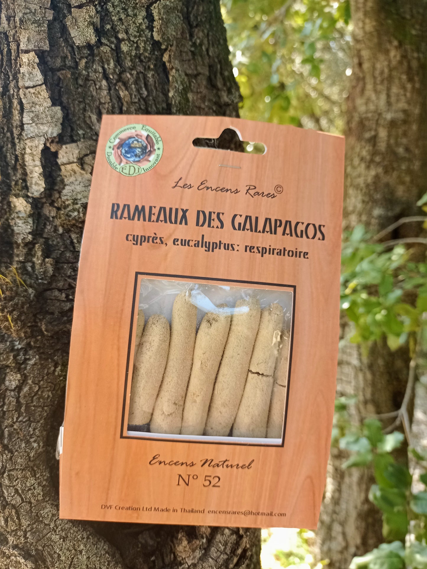 Encens rares n°52 Rameaux Galapagos - Respiratoire