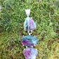 Pendentif en Rubis-Zoïsite