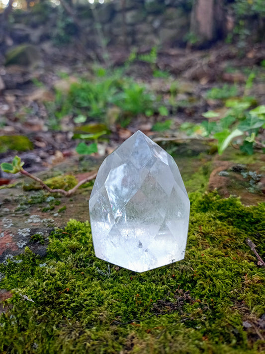 Zome en Cristal de Roche - Quartz transparent