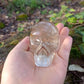 Crâne en Cristal de Roche à inclusion - Quartz transparent
