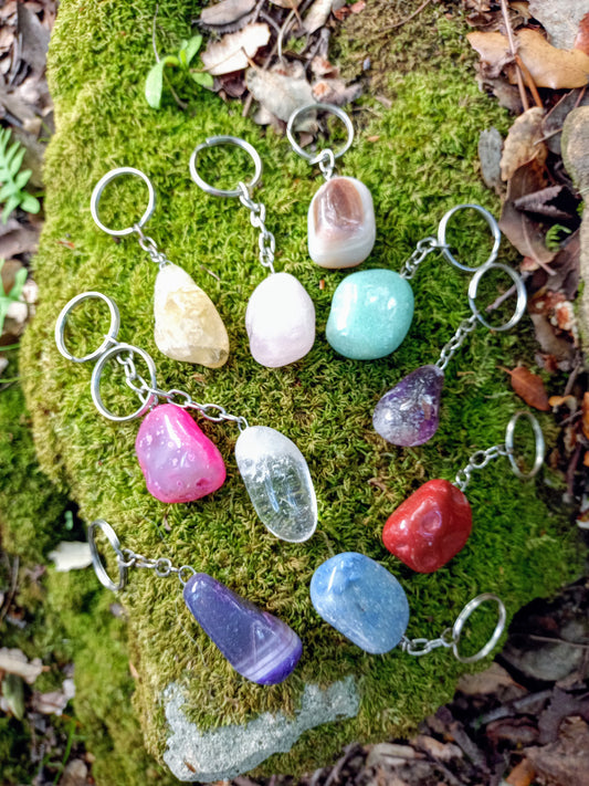 Stone Keyring