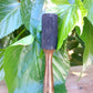 Baton bois peau de Chamois noir 17cm