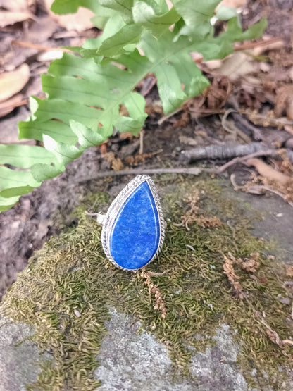 Bague en Lapis-lazuli taille 54,5
