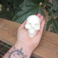 Crâne en Jade blanc