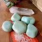 Pierres forme libre en Amazonite polie