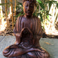 Statue Bouddha en bois