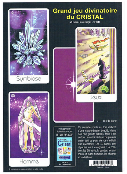 Cartes - Oracle Grand jeu divinatoire du Cristal