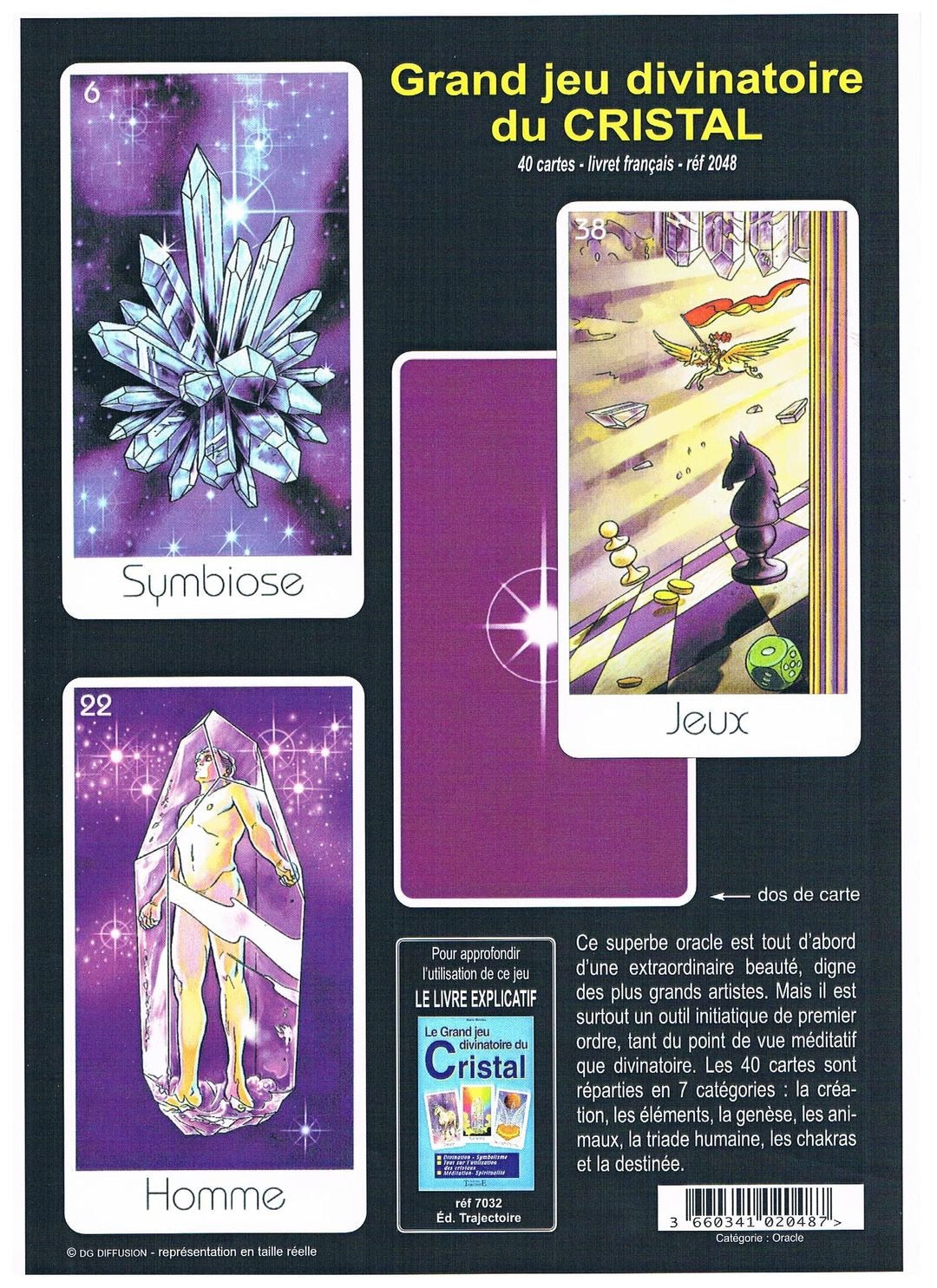 Cartes - Oracle Grand jeu divinatoire du Cristal – Anaïs Gemmes