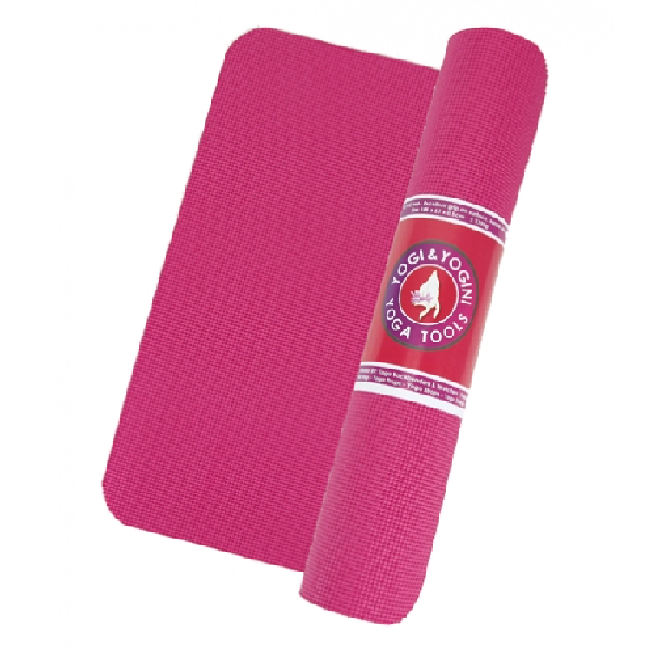 Tapis de yoga rose