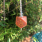 Pendule du Chakra Sacré en Calcite rouge/orange