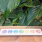 porte encens en grès 7 chakras