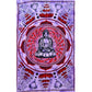 Tenture Bouddha Violet grand modèle